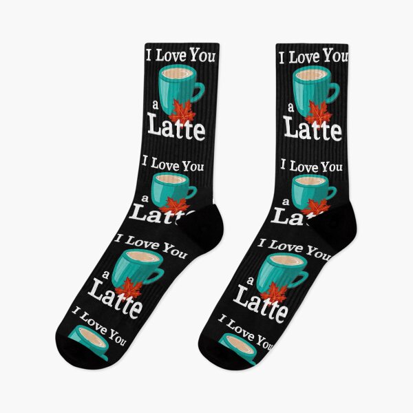 Item preview, Autumn Print. Quote: «I Love You a Latte» designed and sold by fowons.