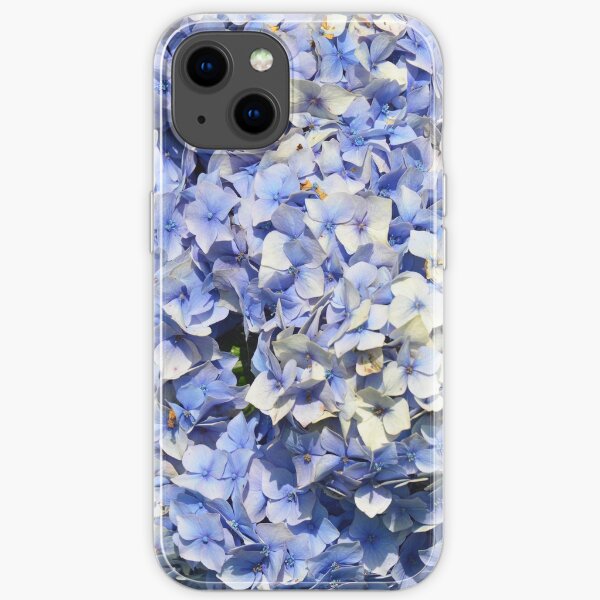 Blue Hydrangeas 1 iPhone Soft Case