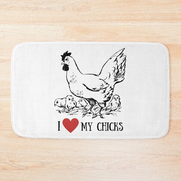 Item preview, I Love My Chicks Outline Of Chicken Drawing designed and sold by thecooltable.