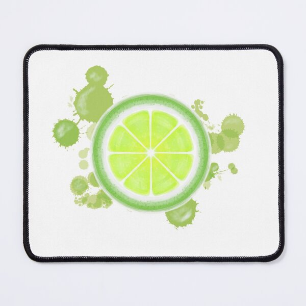 Item preview, Lime Slice with Splats designed and sold by Mina Arts Apparently.