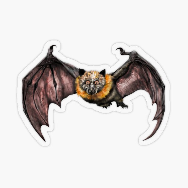 Item preview, Fliegender Himmel Welpe | Cartoon Flying Fox Fledermaus designed and sold by Snootrac.
