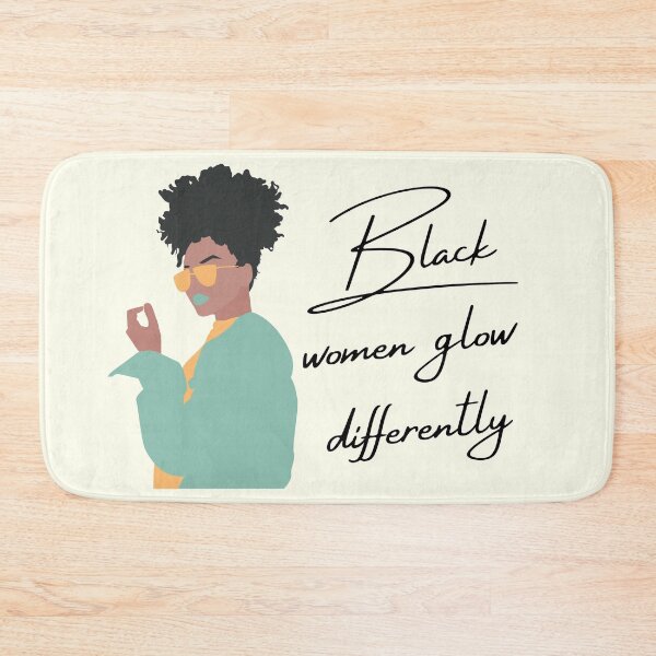 Item preview, Black Women Glow Differently designed and sold by Nesro34.