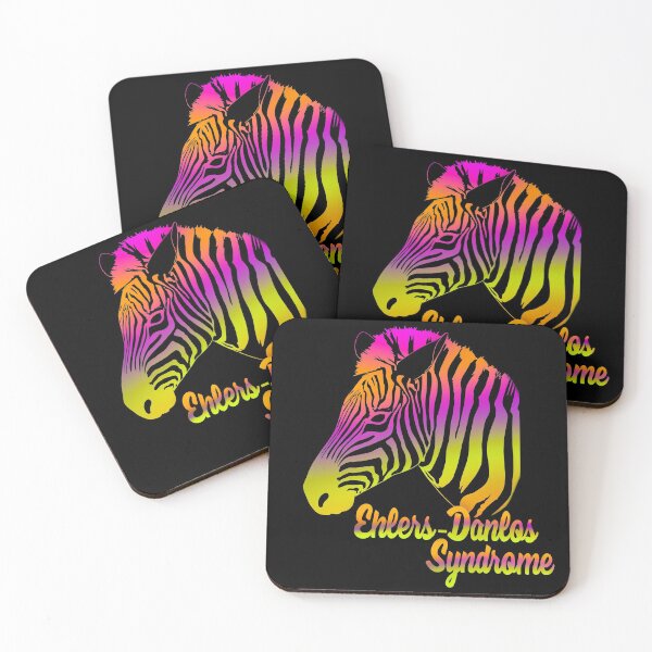 Item preview, Ehlers-Danlos Zebra - Neon designed and sold by EmyBeeDesigns.