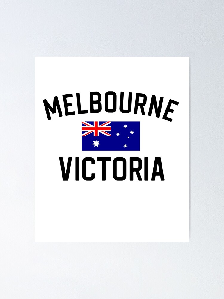 "Melbourne Victoria Australia Sticker Melbourne Victoria Sticker