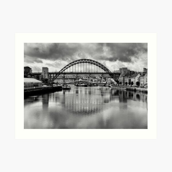 River Tyne Bridges Art Print