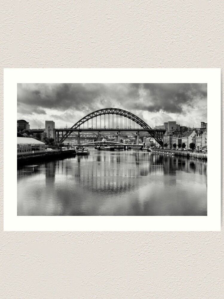 "River Tyne Bridges" Art Print for Sale by Dortmund Redbubble