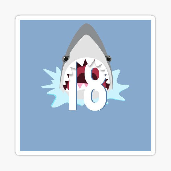 ASHLYN HARRIS #18 Sticker