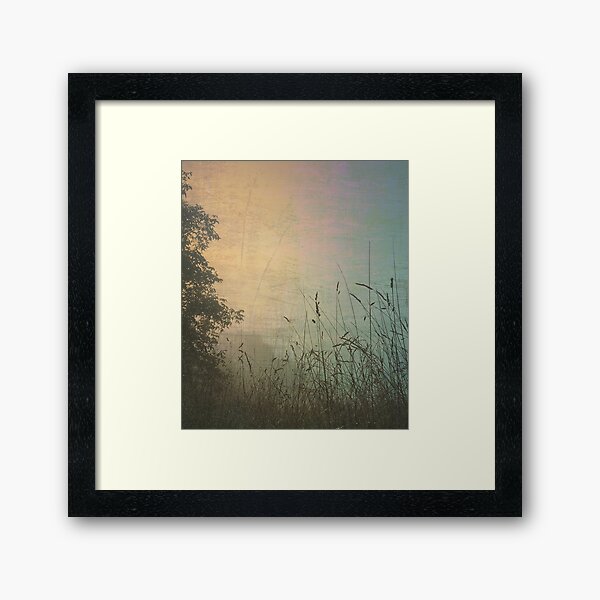 A new day is approaching Framed Art Print