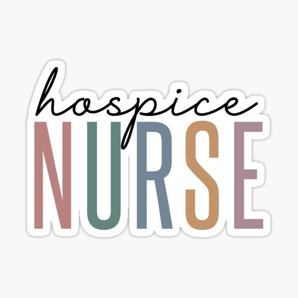  I Work in Heavens Waiting Room. I'm A Hospice Nurse. 8-1/2 x  3-3/4 - Vinyl Die Cut Decal/Bumper Sticker for Windows, Cars, Trucks,  Laptops, Etc. : Sports & Outdoors