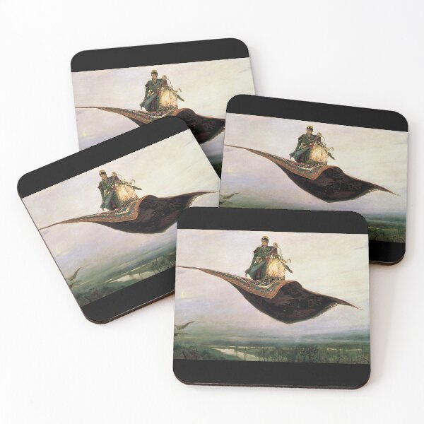 Item preview, Flying Carpet with a Prince holding a Large Lamp. designed and sold by MagicStrawberry.