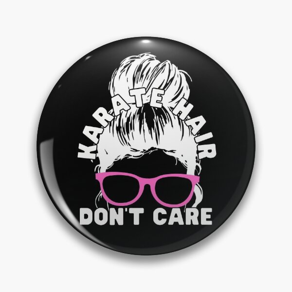 Item preview, Karate Hair Don't Care, Womens Funny Tee designed and sold by Polishthestone.