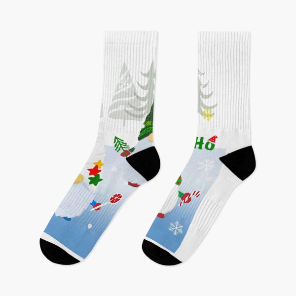 Item preview, Ho Ho Ho Christmas Gnomes with hats designed and sold by AnyMage.