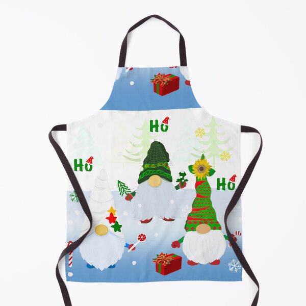 Item preview, Ho Ho Ho Christmas Gnomes with hats designed and sold by AnyMage.