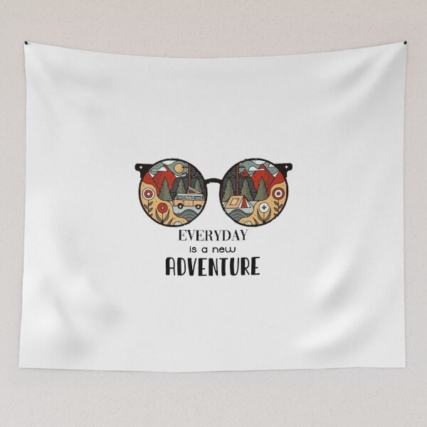 Item preview, everyday is a new adventure designs designed and sold by BeautyArtsHub.