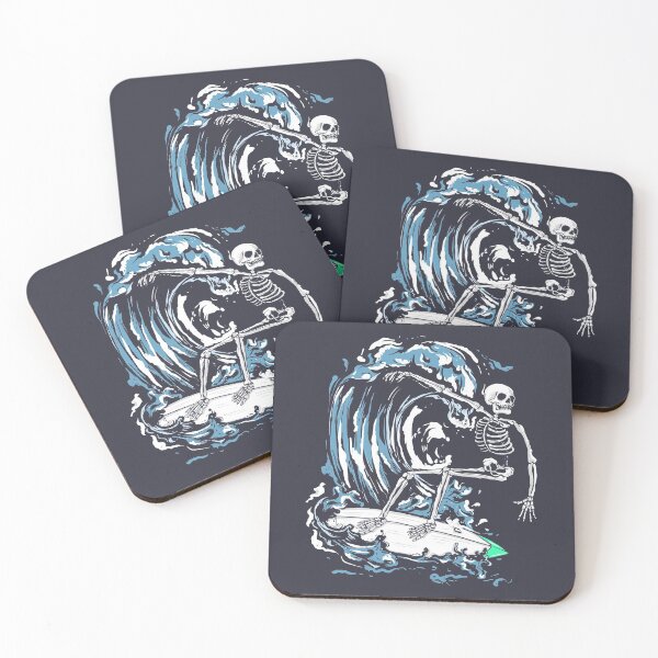 Item preview, Skull Surf on Waves designed and sold by artorno.