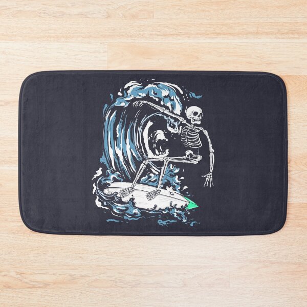 Item preview, Skull Surf on Waves designed and sold by artorno.