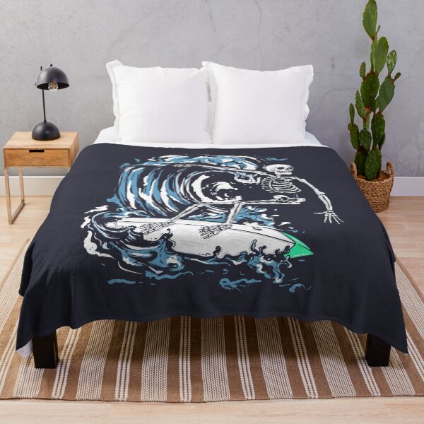 Item preview, Skull Surf on Waves designed and sold by artorno.
