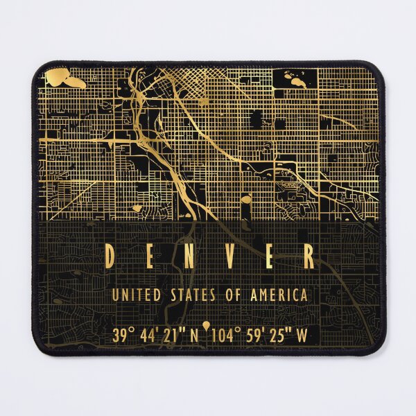 Item preview, DENVER MAP USA designed and sold by hatimelhag.