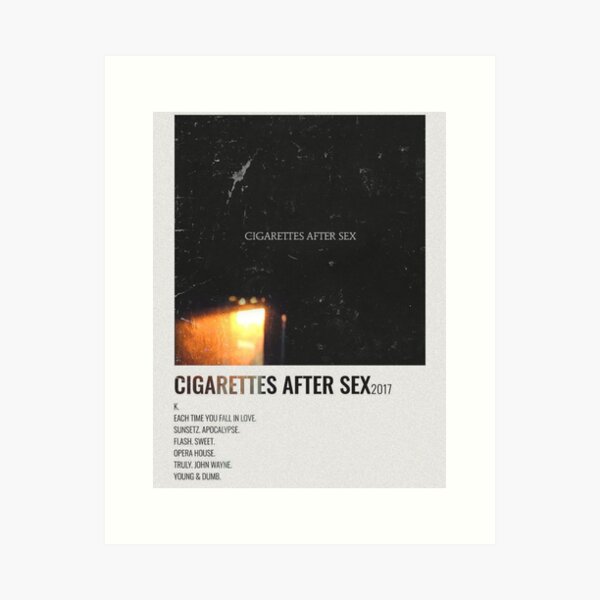 Item preview, Cigarettes after sex poster  designed and sold by suwii.