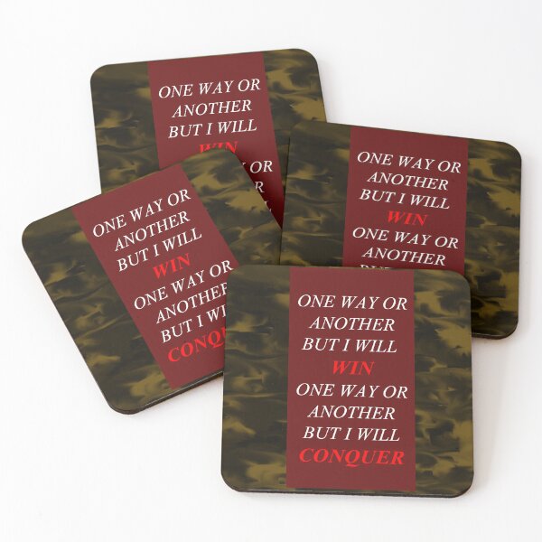 Item preview, One Way Or Another But I Will Win D19 designed and sold by SelfUpgrade.