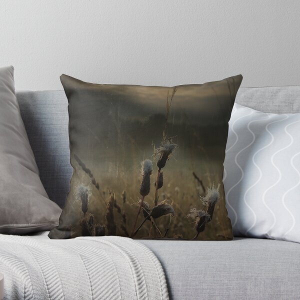 Let's stand here and enjoy it Throw Pillow