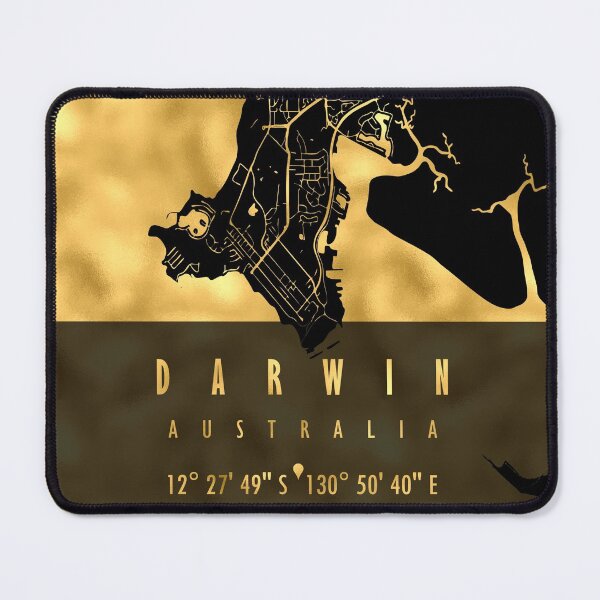 Artikelvorschau, DARWIN KARTE AUSTRALIEN entworfen und verkauft von hatimelhag.