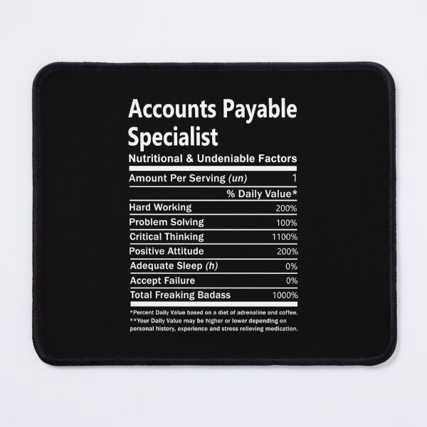 Item preview, Accounts Payable Specialist T Shirt - Nutritional And Undeniable Factors Gift Item Tee designed and sold by ownjuliann.