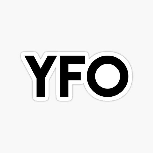 YFO - Flin Flon Airport Sticker