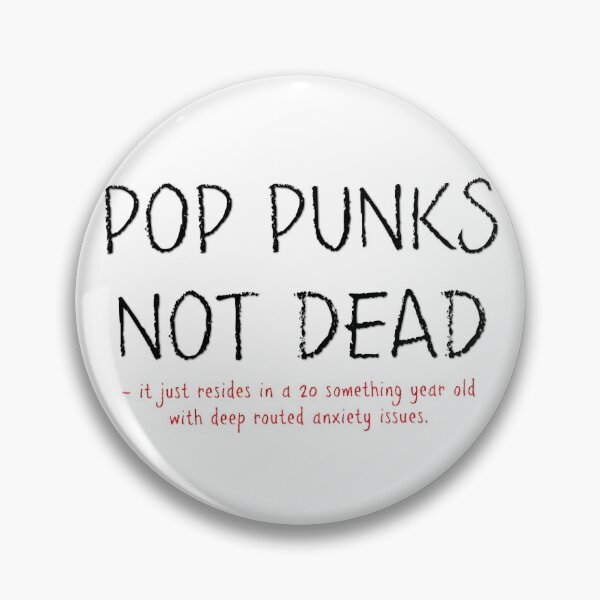 Item preview, punk pop = not dead  designed and sold by shaunaramsay.