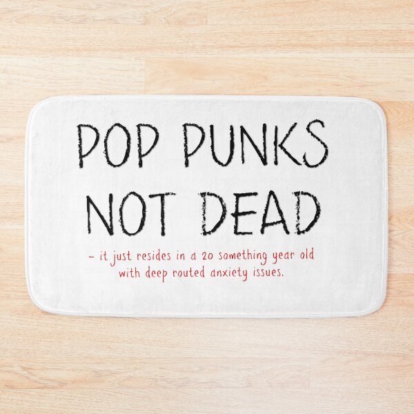 Item preview, punk pop = not dead  designed and sold by shaunaramsay.