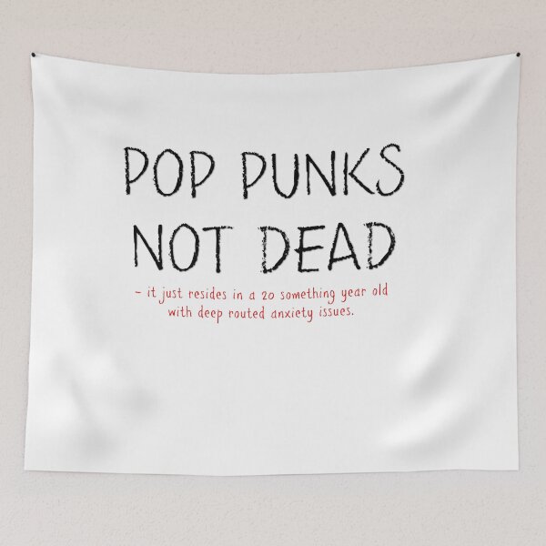 Item preview, punk pop = not dead  designed and sold by shaunaramsay.