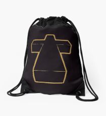 Justice Cross Drawstring Bag