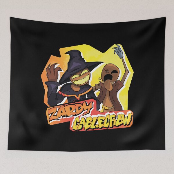 Item preview, fnf zardy and cablecrow graffiti foolhardy designed and sold by Ruvolchik.