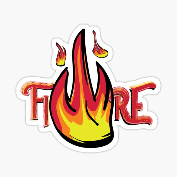fire spell  Sticker