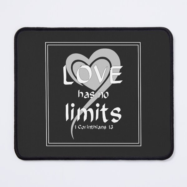 Item preview, Christian Design - Love has no Limits - I Corinthians 13 designed and sold by simplydesignart.