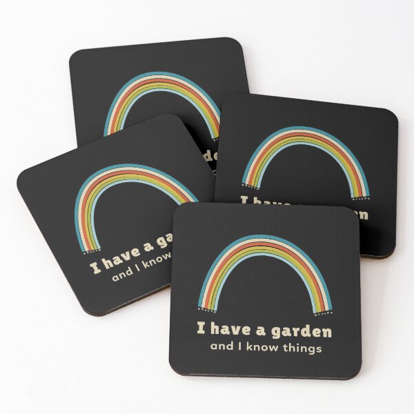 Item preview, I have a Garden and I Know Things designed and sold by nanogarbanzo.