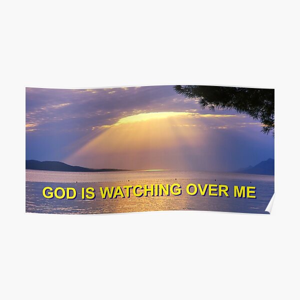 I Saw That, Humor Jesus Sticker, God is Watching Funny Christian Sticker