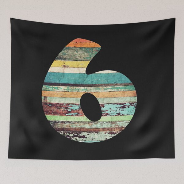 Item preview, Number 6 six designed and sold by ArteVintage.