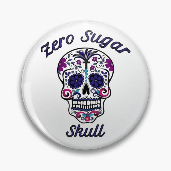 Item preview, Zero Sugar Skull designed and sold by Braw-Merch.