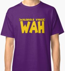 Wah Waluigi Voice Classic T-Shirt