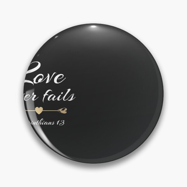 Item preview, Christian Design - Love Never Fails - 1 Corinthians 13 designed and sold by simplydesignart.