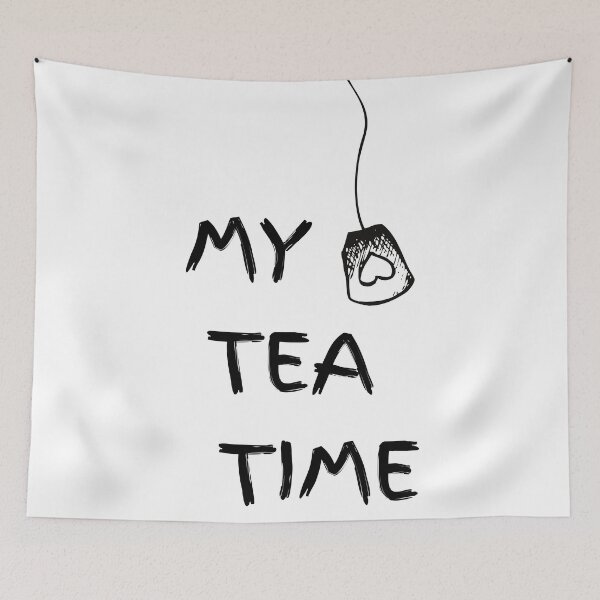 Item preview, My Tea Time (White) designed and sold by Vimbuy.