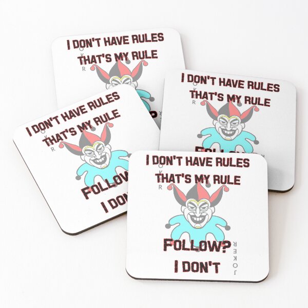 Item preview, No rules, funny anarchy joke designed and sold by HazardPaay.