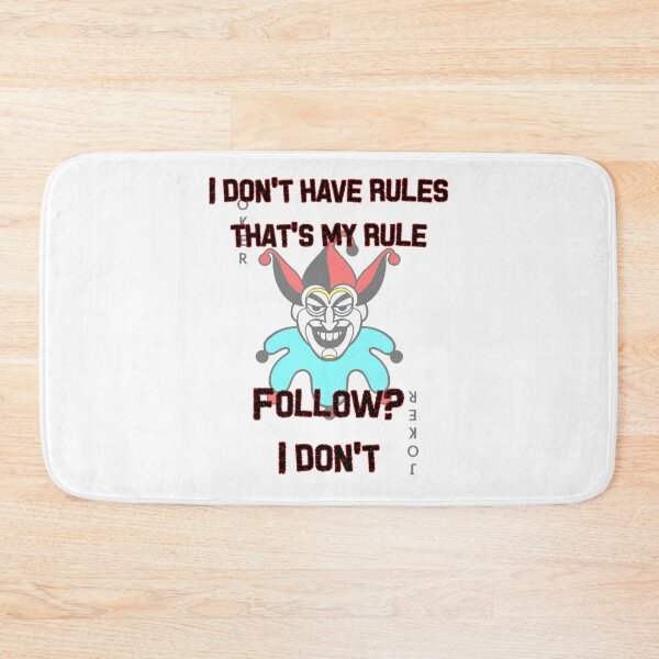 Item preview, No rules, funny anarchy joke designed and sold by HazardPaay.