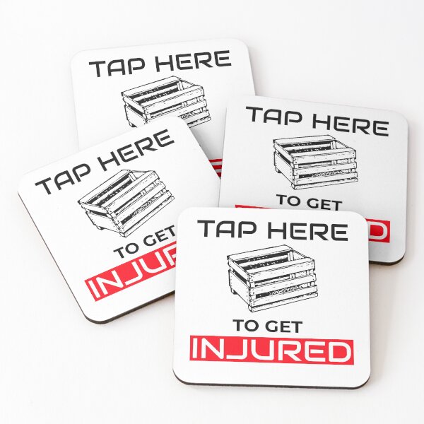 Item preview, Milk Crate Challenge Tap Here To Get Injured designed and sold by infazbdeen.