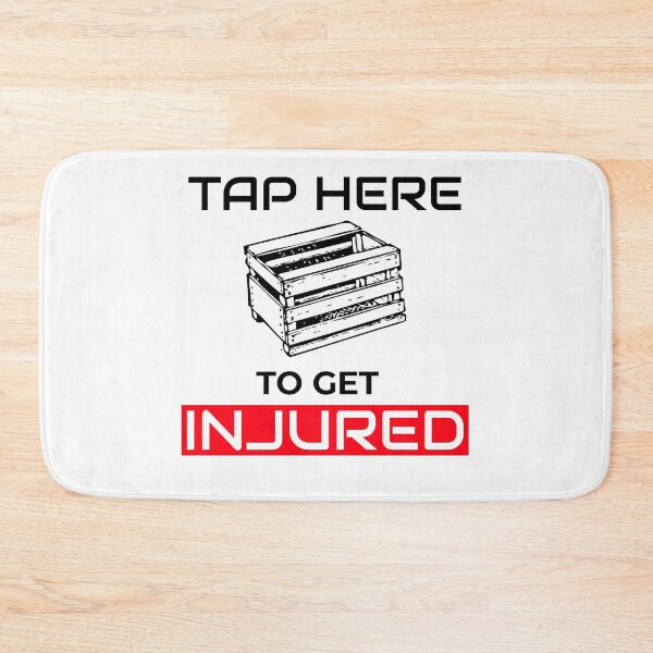 Item preview, Milk Crate Challenge Tap Here To Get Injured designed and sold by infazbdeen.
