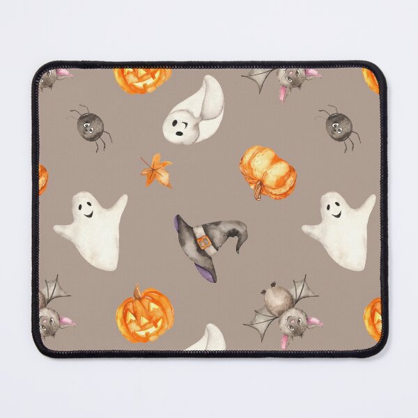 Item preview, Halloween Ghost, Pumpkin, Bat, Spider Seamless Pattern designed and sold by GeeHanz.