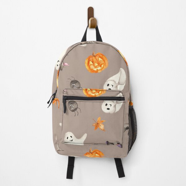 Item preview, Halloween Ghost, Pumpkin, Bat, Spider Seamless Pattern designed and sold by GeeHanz.