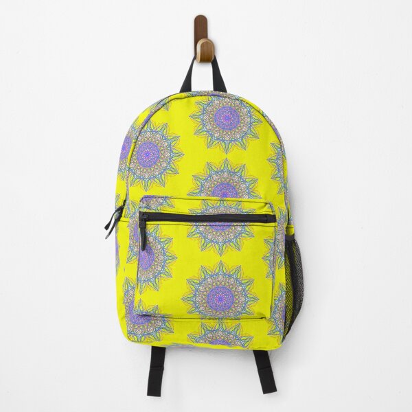 Item preview, Mandala sunshine yellow designed and sold by InkyandCotton.