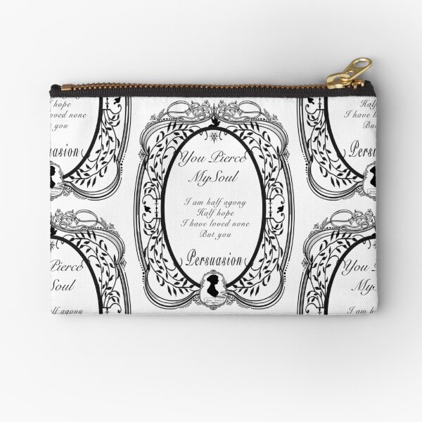 Item preview, Jane Austen Persuasion Quote Victorian Frame You Pierced My Soul designed and sold by Monica Laipple.